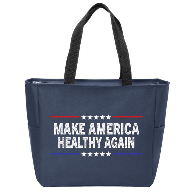 Make America Healthy Again Zip Tote Bag