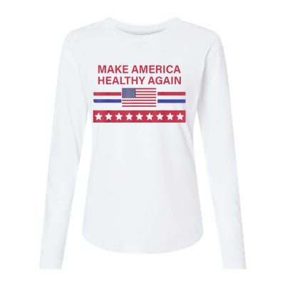 Make America Healthy Again Womens Cotton Relaxed Long Sleeve T-Shirt