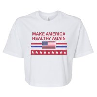 Make America Healthy Again Bella+Canvas Jersey Crop Tee