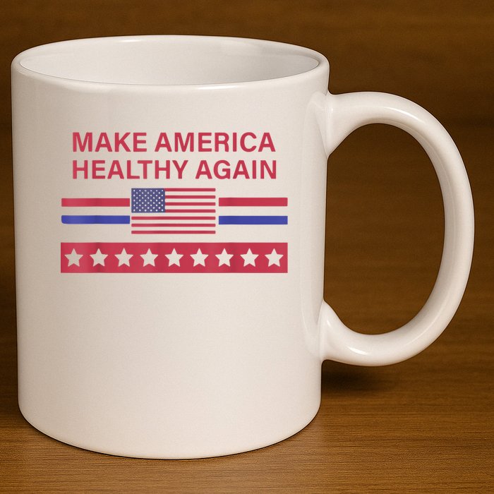 Make America Healthy Again 11oz C Handle Ceramic Mug