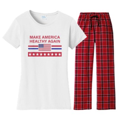 Make America Healthy Again Women's Flannel Pajama Set