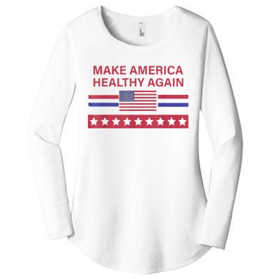 Make America Healthy Again Women's Perfect Tri Tunic Long Sleeve Shirt