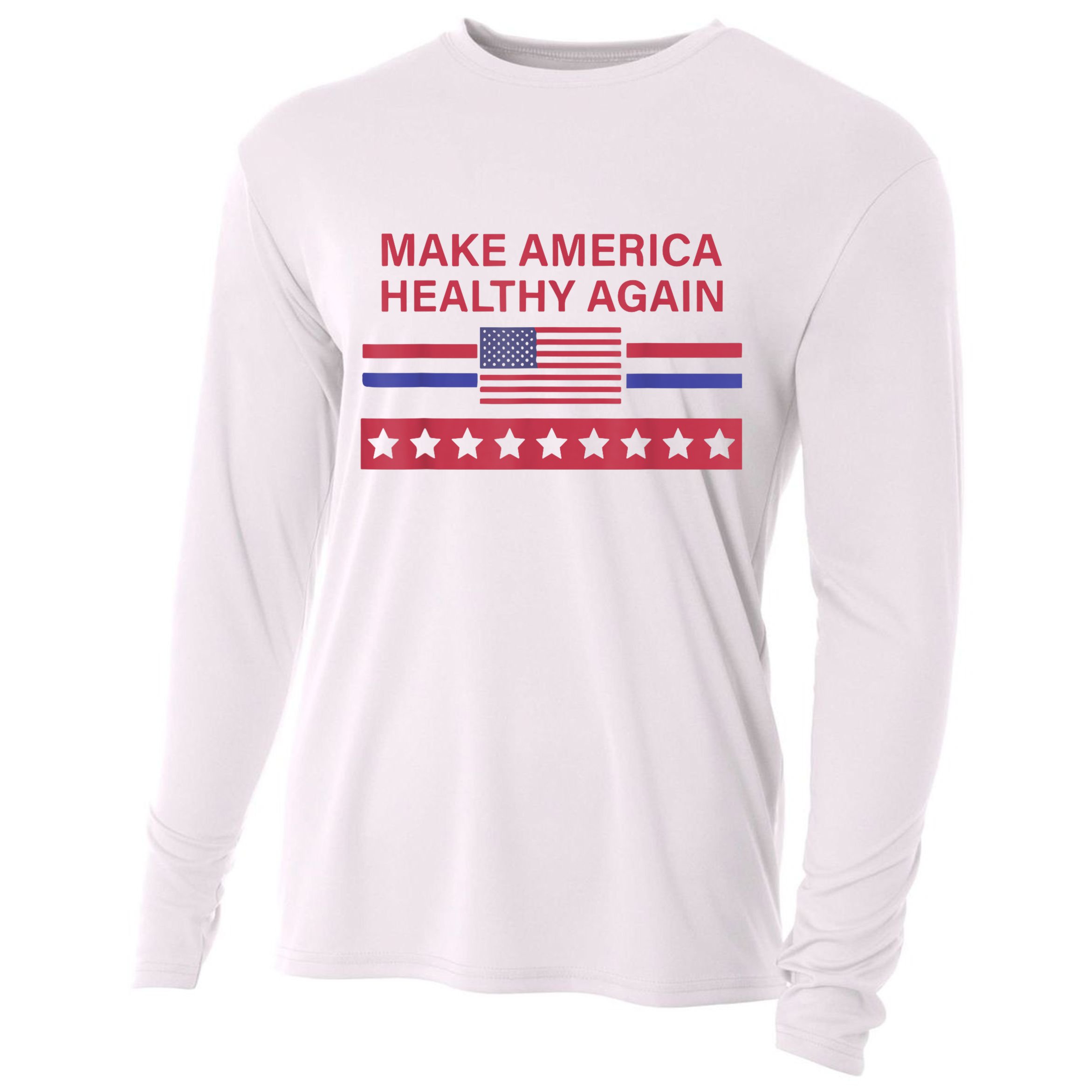 Make America Healthy Again Cooling Performance Long Sleeve Crew