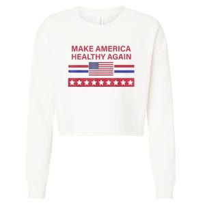 Make America Healthy Again Cropped Pullover Crew