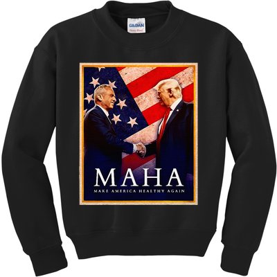 Make America Healthy Maha Kids Sweatshirt