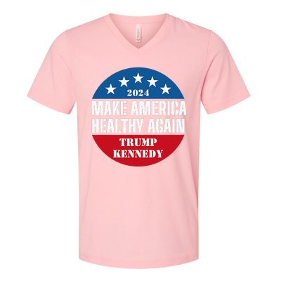 Make America Healthy Again Trump Kennedy 2024 V-Neck T-Shirt