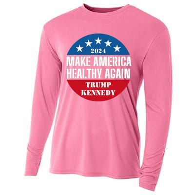 Make America Healthy Again Trump Kennedy 2024 Cooling Performance Long Sleeve Crew