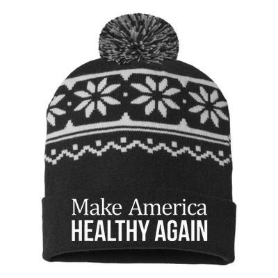 Make America Healthy Again USA-Made Snowflake Beanie