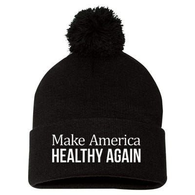 Make America Healthy Again Pom Pom 12in Knit Beanie