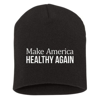 Make America Healthy Again Short Acrylic Beanie