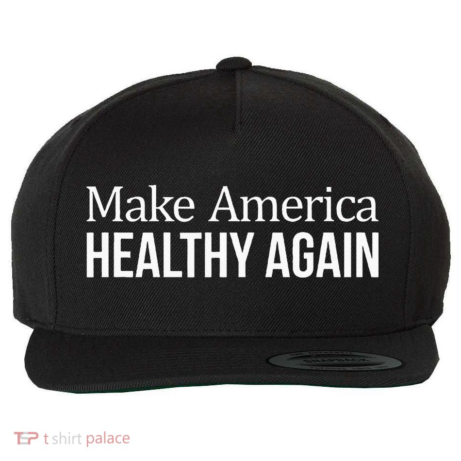 Make America Healthy Again Wool Snapback Cap