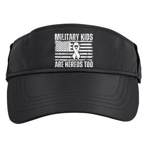 Military Are Heroes Too Purple Up Military Child Month Adult Drive Performance Visor