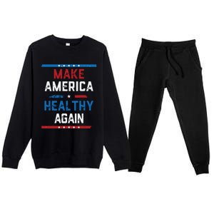 Make America Healthy Again Premium Crewneck Sweatsuit Set