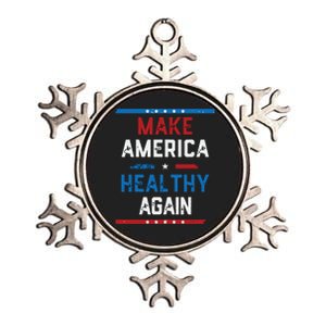 Make America Healthy Again Metallic Star Ornament