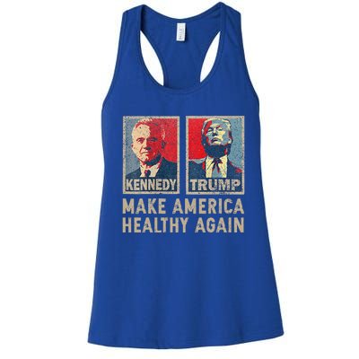 Make America Healthy Again Trump Kennedy 2024 Women's Racerback Tank