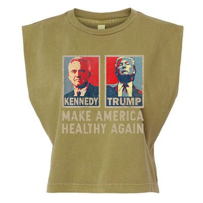 Make America Healthy Again Trump Kennedy 2024 Garment-Dyed Women's Muscle Tee