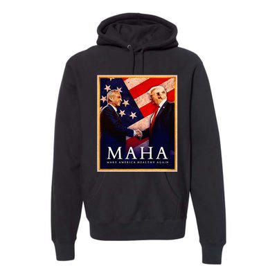 Make America Healthy Maha Premium Hoodie