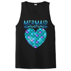 Mermaid At Heart Ocean Fish Tail Deep Sea Mermaid Shells PosiCharge Competitor Tank