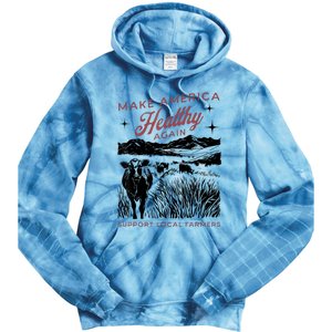 Make America Healthy Again Tie Dye Hoodie