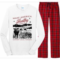 Make America Healthy Again Long Sleeve Pajama Set