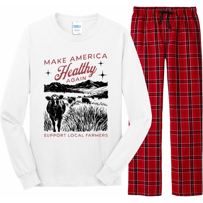 Make America Healthy Again Long Sleeve Pajama Set