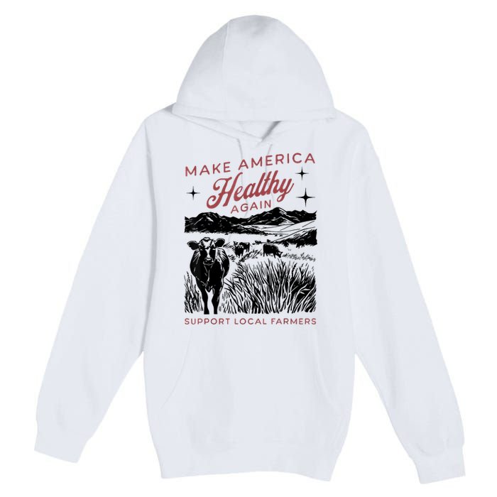 Make America Healthy Again Premium Pullover Hoodie