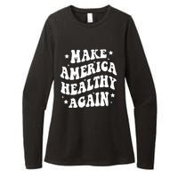 Make America Healthy Again Maha Womens CVC Long Sleeve Shirt