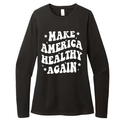 Make America Healthy Again Maha Womens CVC Long Sleeve Shirt