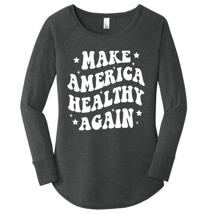 Make America Healthy Again Maha Women's Perfect Tri Tunic Long Sleeve Shirt