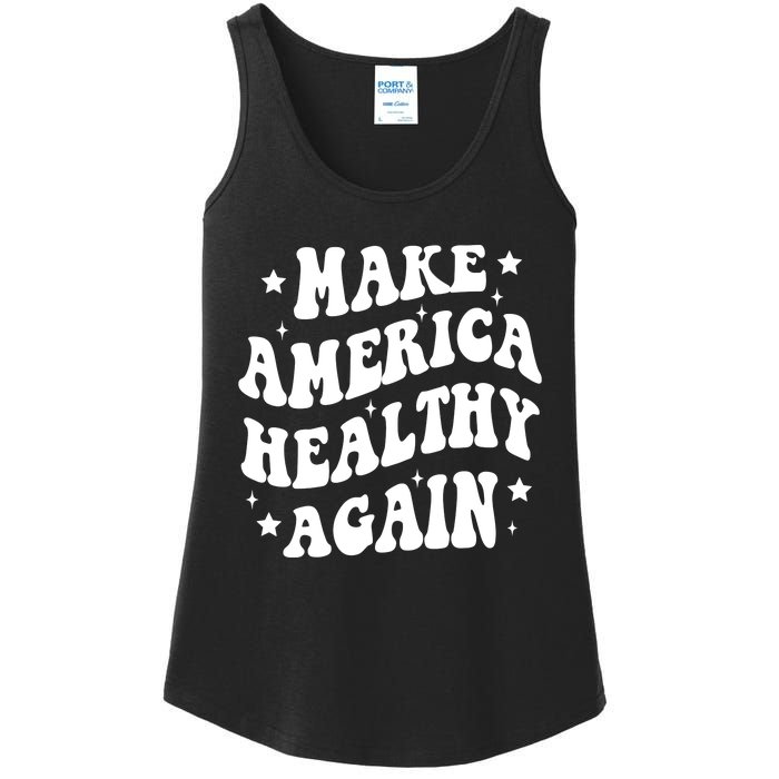 Make America Healthy Again Maha Ladies Essential Tank