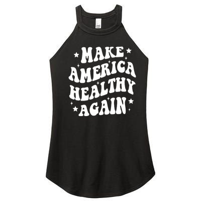 Make America Healthy Again Maha Women's Perfect Tri Rocker Tank