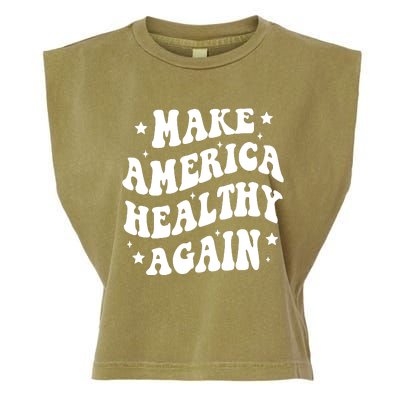 Make America Healthy Again Maha Garment-Dyed Women's Muscle Tee