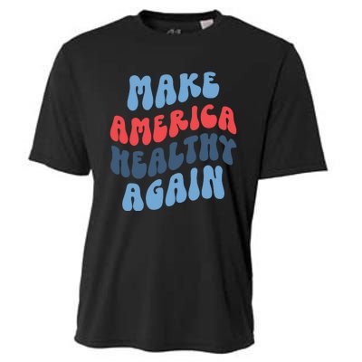 Make America Healthy Again Maha Cooling Performance Crew T-Shirt