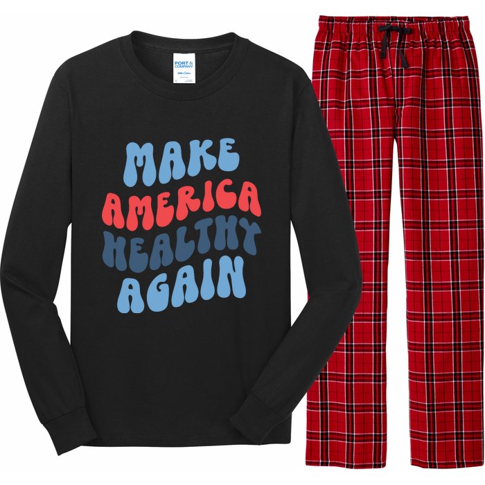 Make America Healthy Again Maha Long Sleeve Pajama Set