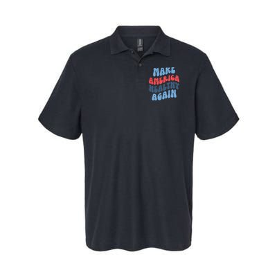 Make America Healthy Again Maha Softstyle Adult Sport Polo