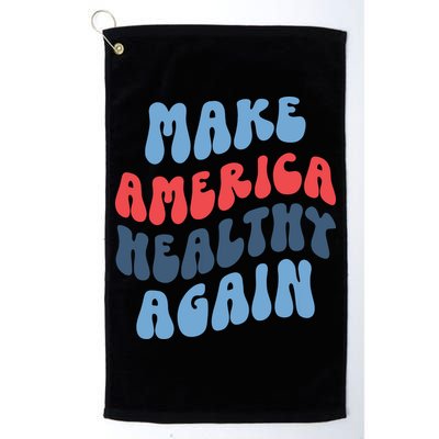 Make America Healthy Again Maha Golf Towel