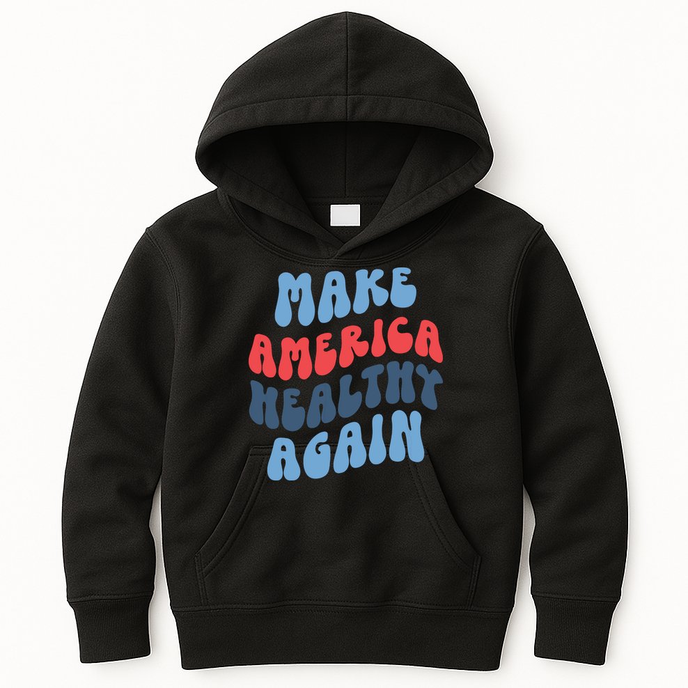 Make America Healthy Again Maha Kids Hoodie