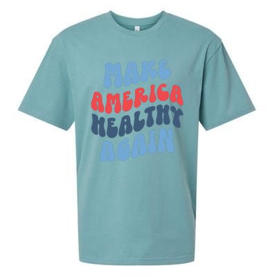 Make America Healthy Again Maha Sueded Cloud Jersey T-Shirt