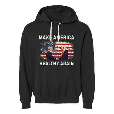 Make America Healthy Again Garment-Dyed Fleece Hoodie