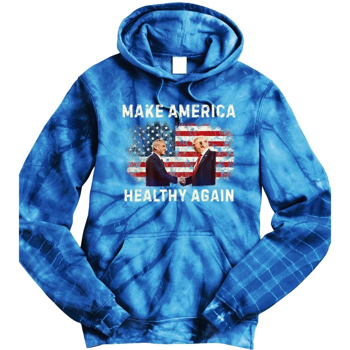 Make America Healthy Again Tie Dye Hoodie