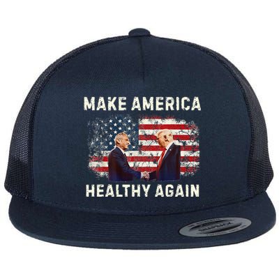 Make America Healthy Again Flat Bill Trucker Hat