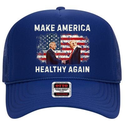 Make America Healthy Again High Crown Mesh Back Trucker Hat