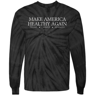 Make America Healthy Again Tie-Dye Long Sleeve Shirt