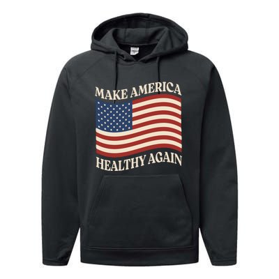 Make America Healthy Again Performance Fleece Hoodie