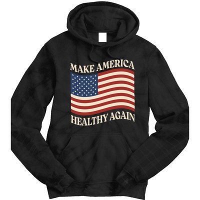 Make America Healthy Again Tie Dye Hoodie