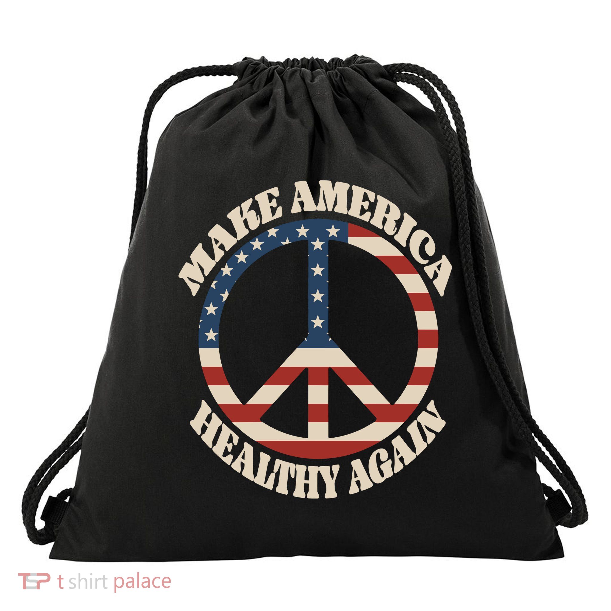 Make America Healthy Again Drawstring Bag