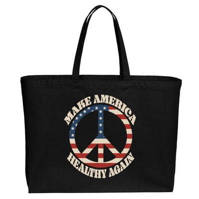 Make America Healthy Again Cotton Canvas Jumbo Tote