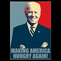 Making America Hungry Again Anti Joe Biden City Backpack