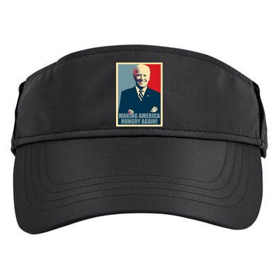 Making America Hungry Again Anti Joe Biden Adult Drive Performance Visor