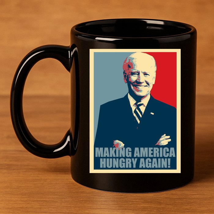 Making America Hungry Again Anti Joe Biden 11oz C Handle Ceramic Mug